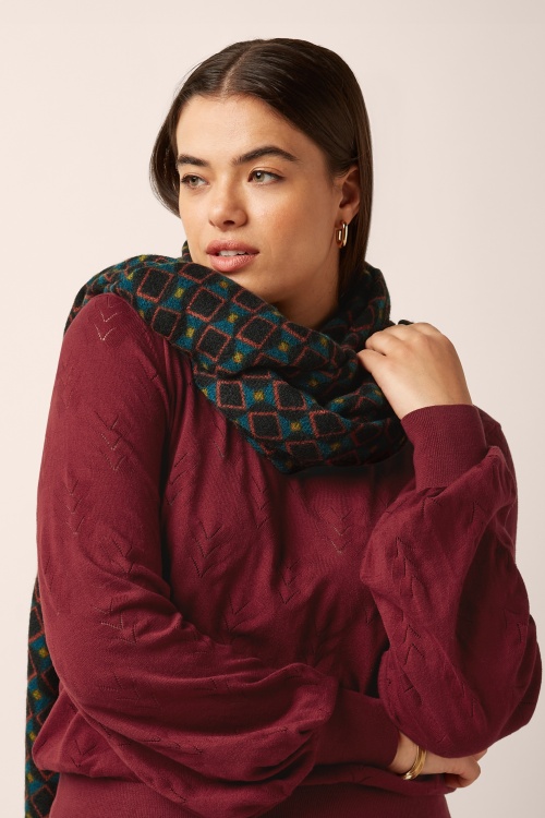 King Louie - Jazzy sjaal in zwart