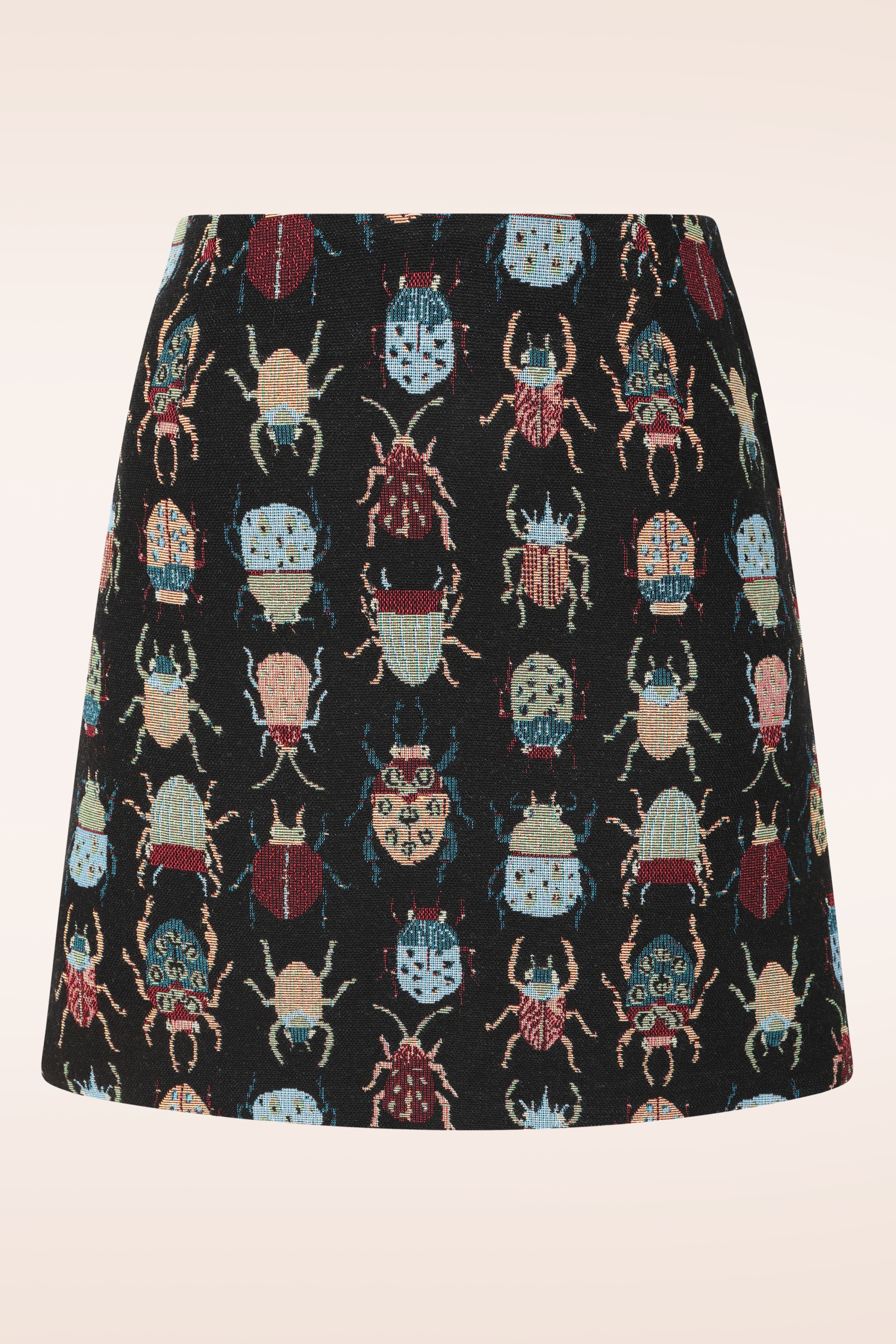 Louche - Aubin Beetlejuice Jacquard mini rok in multi