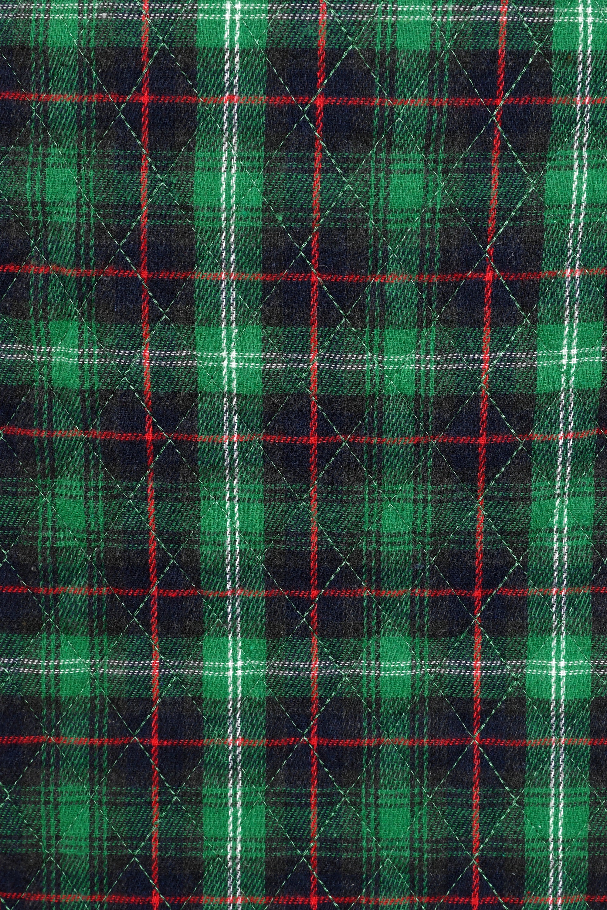 Louche - Aubin Winter Check mini rok in groen 3