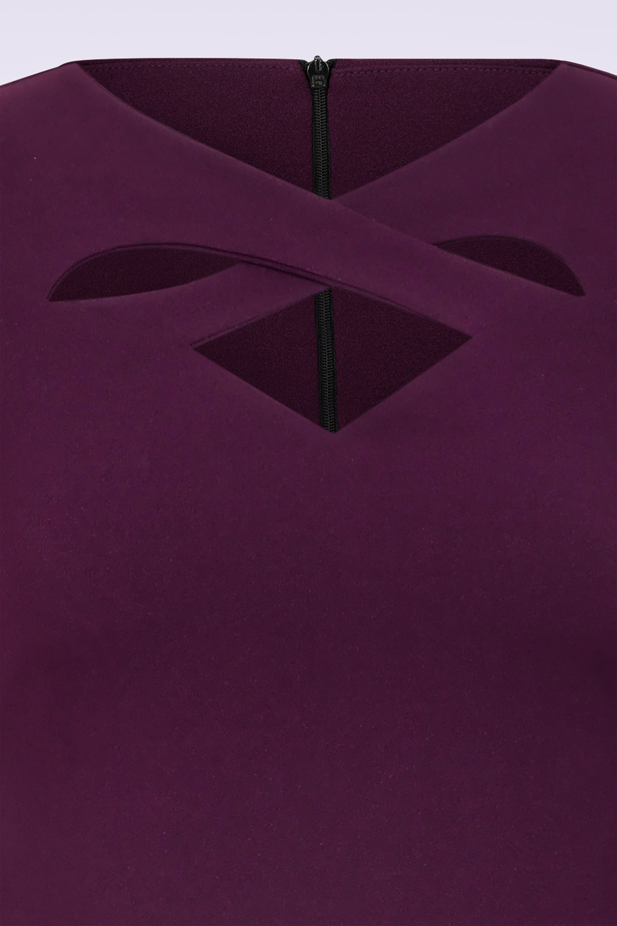 Vintage Chic for Topvintage - Topvintage exclusive ~ Leah jumpsuit in aubergine 2