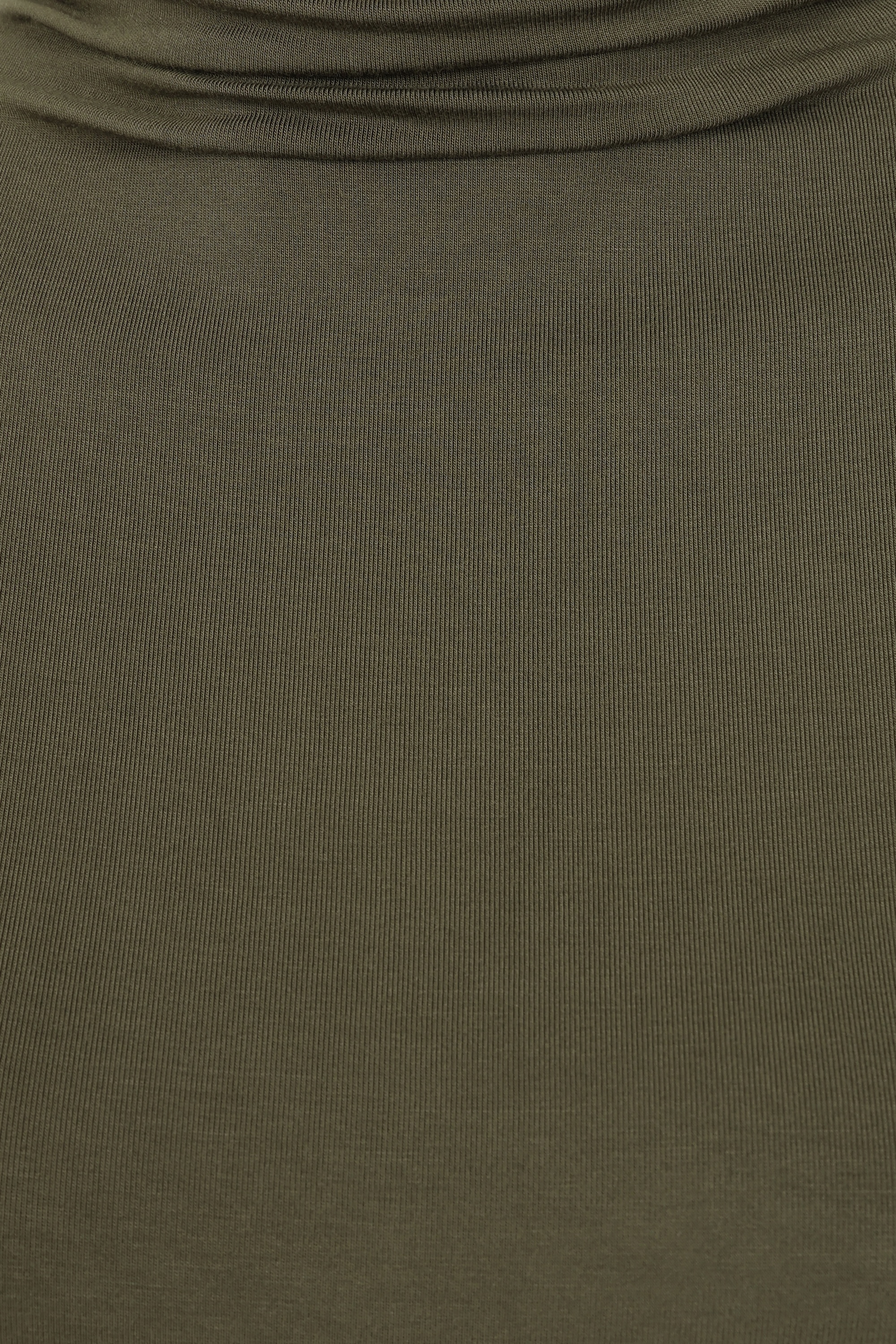 Surkana - Teagan bamboe top met col in khaki  2