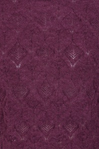 Surkana - Julieta gebreide trui in pruimpaars  2