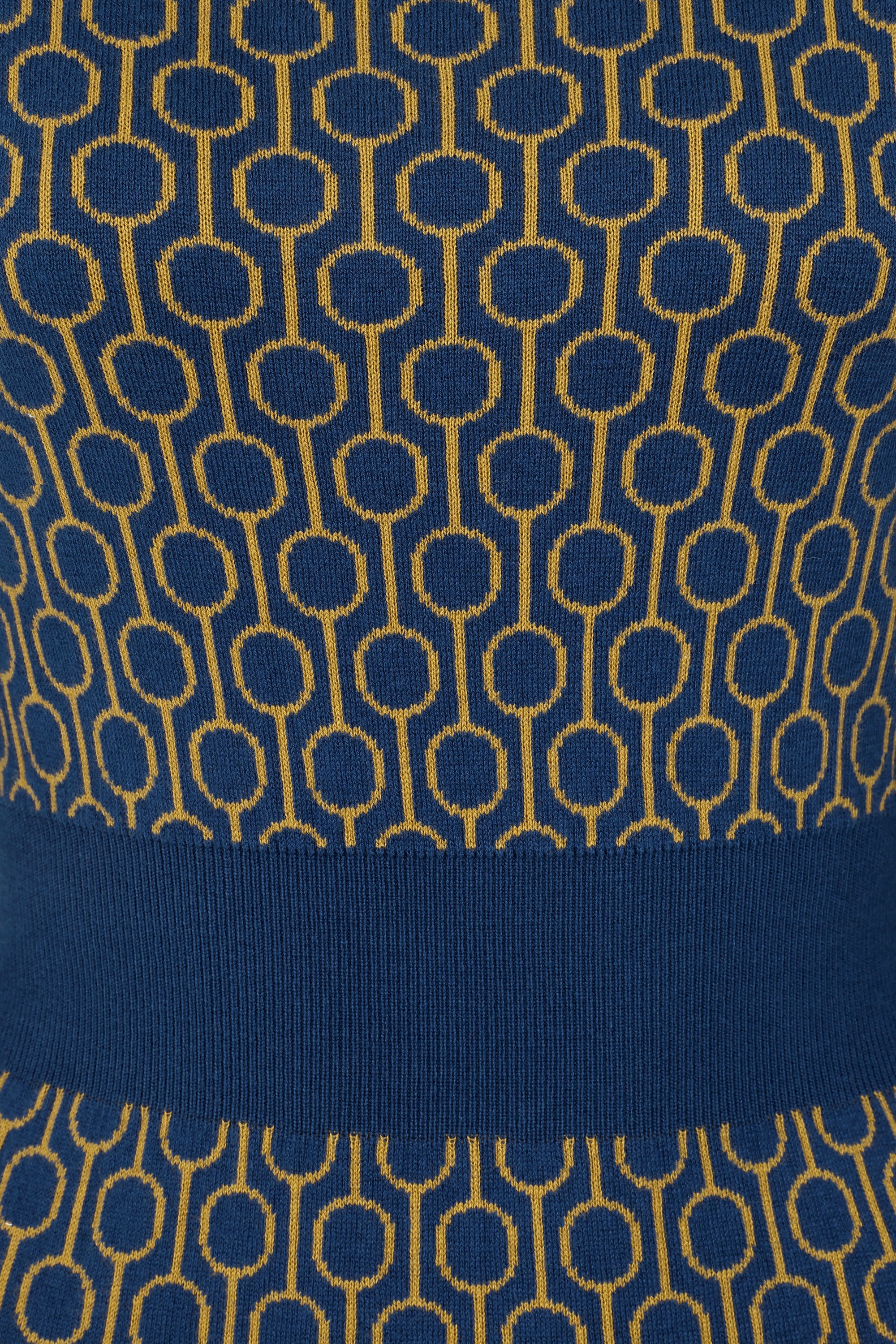 Circus - Teellis gebreide jurk in blauw 2