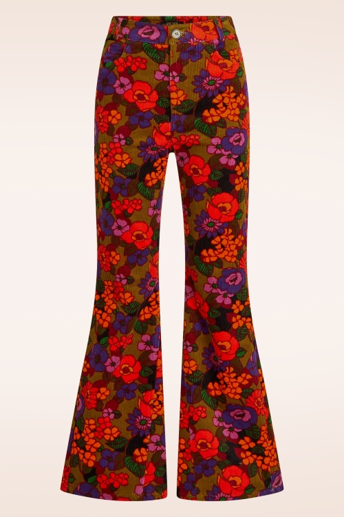 King Louie - Jimmy Bell Bottom Ramone broek in multi 2