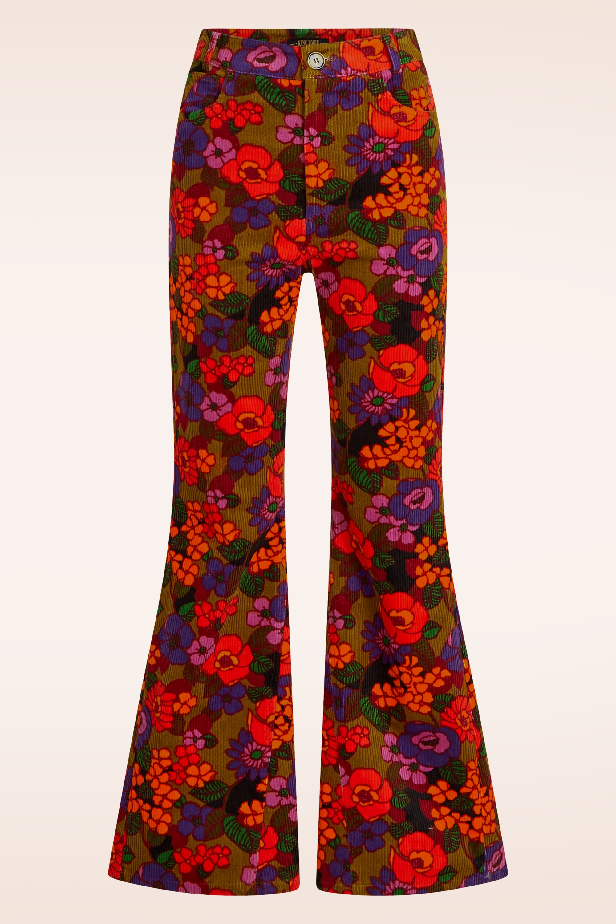 King Louie - Jimmy Bell Bottom Ramone broek in multi 2