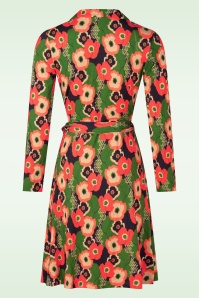 Princesse Nomade  - Ezone jurk in groen en multi 5