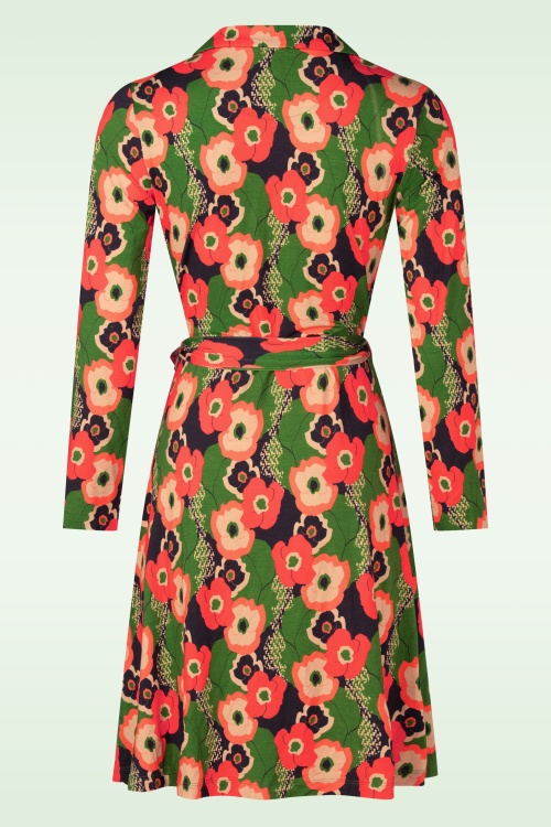 Princesse Nomade  - Ezone jurk in groen en multi 5