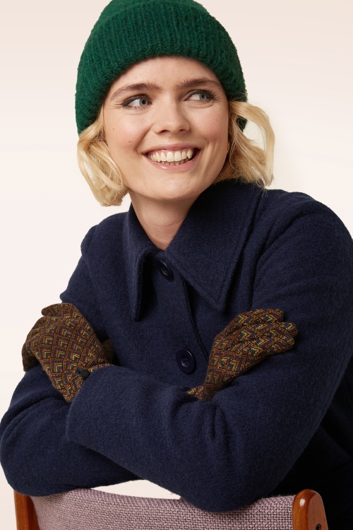 King Louie - Sizzle handschoenen in rhodonite blauw