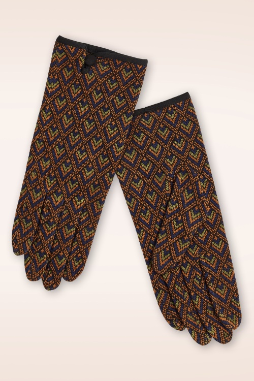 King Louie - Sizzle handschoenen in rhodonite blauw 2