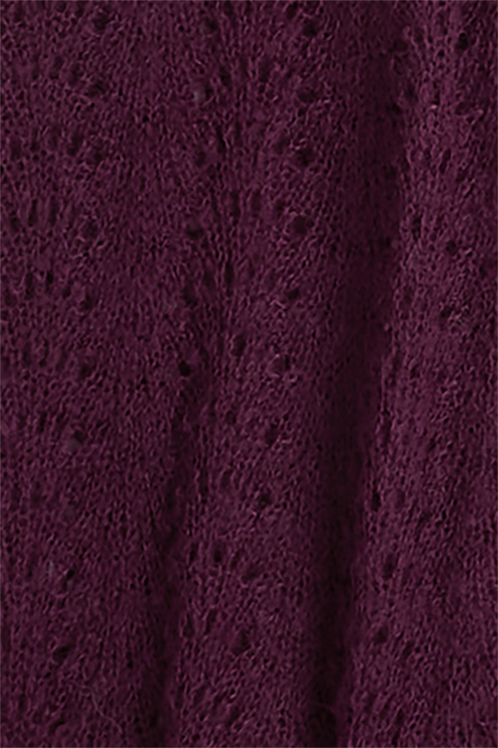 King Louie - Carre ajour sjaal in porto rood 4