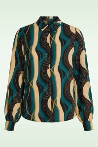 King Louie - Maisie Elysse blouse in zwart 2