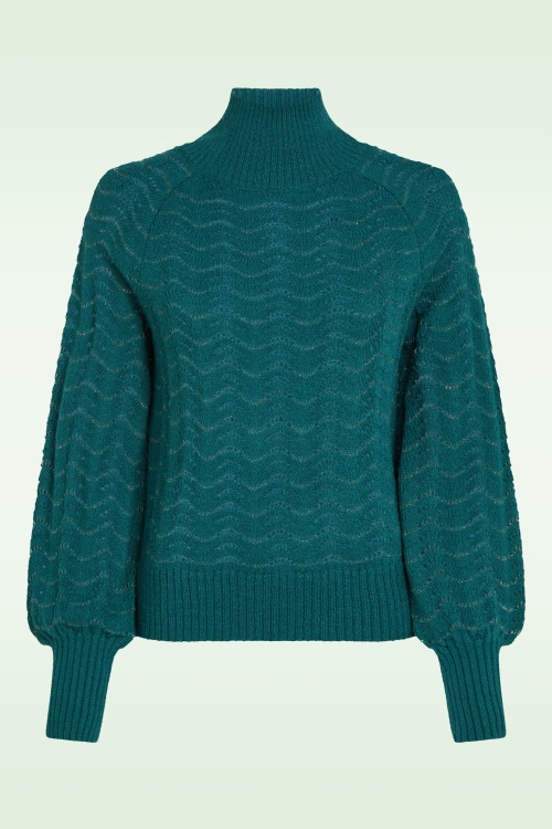 King Louie - Michelle Gisell top in spruced groen 2