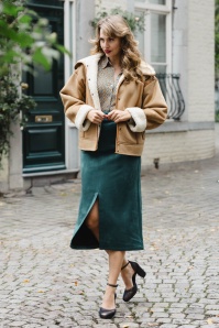 King Louie - Monia Lammy jas in naturel  4