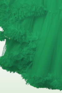 Topvintage Boutique Collection - Topvintage exclusive ~ The Penelope petticoat in groen  3