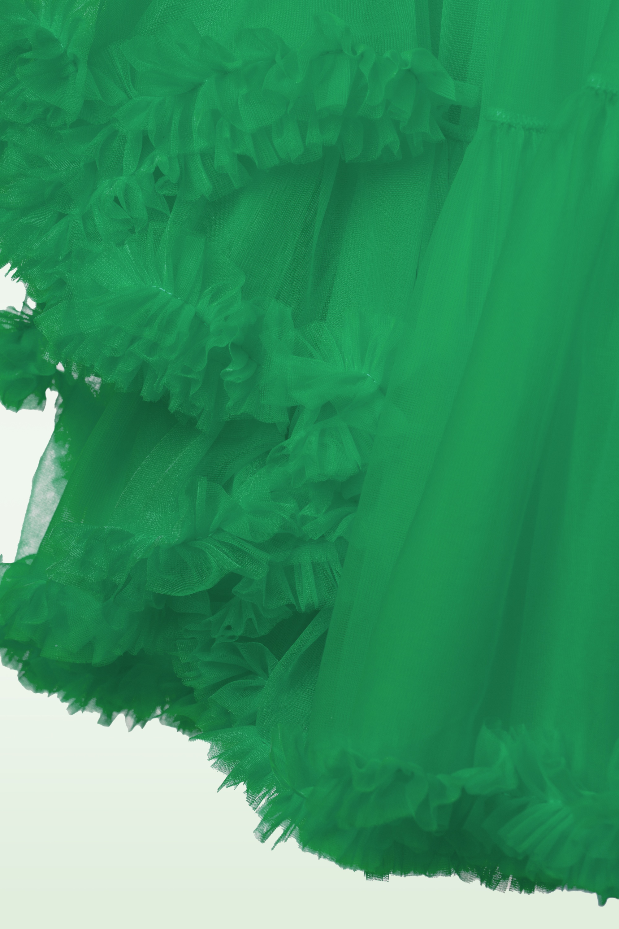 Topvintage Boutique Collection - Topvintage exclusive ~ The Penelope petticoat in groen  3