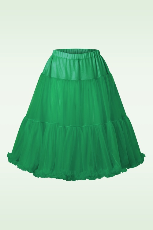 Topvintage Boutique Collection - Topvintage exclusive ~ The Penelope petticoat in groen  2