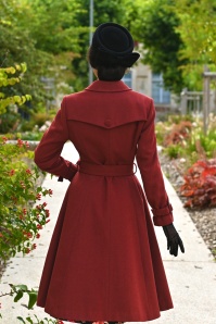 Hearts & Roses - Abigail swing jas in terracotta 6