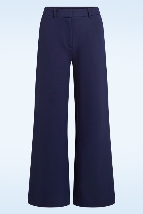 King Louie - Chloe Uni Rodeo Pantalon in zwart