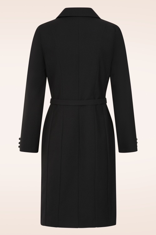 Glamour Bunny Business Babe - Blair Blazer jurk in zwart 5