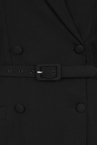 Glamour Bunny Business Babe - Blair Blazer jurk in zwart 3