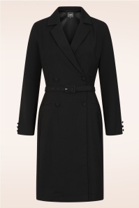 Glamour Bunny Business Babe - Blair Blazer jurk in zwart 2