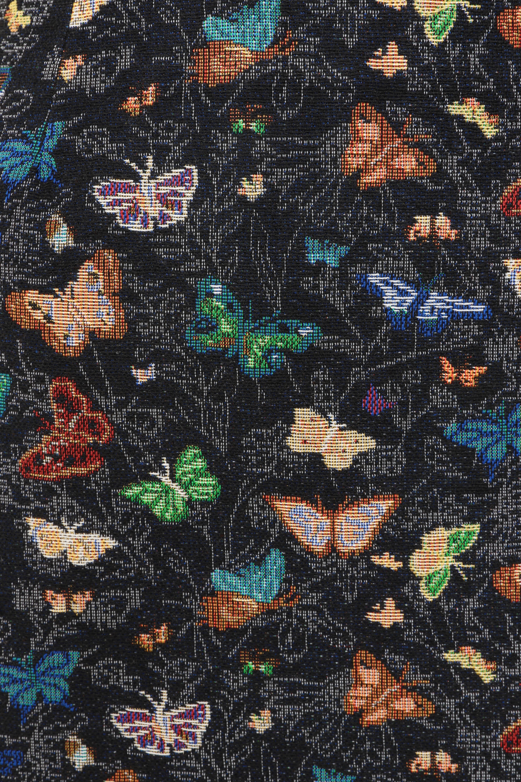 Louche - Aubin Butterfly Ball Jacquard mini rok in multi 3