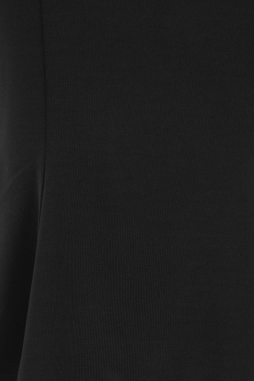 Glamour Bunny Business Babe - Starlet Travel Fishtail rok in zwart 3