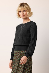 King Louie - Bell club top in zwart