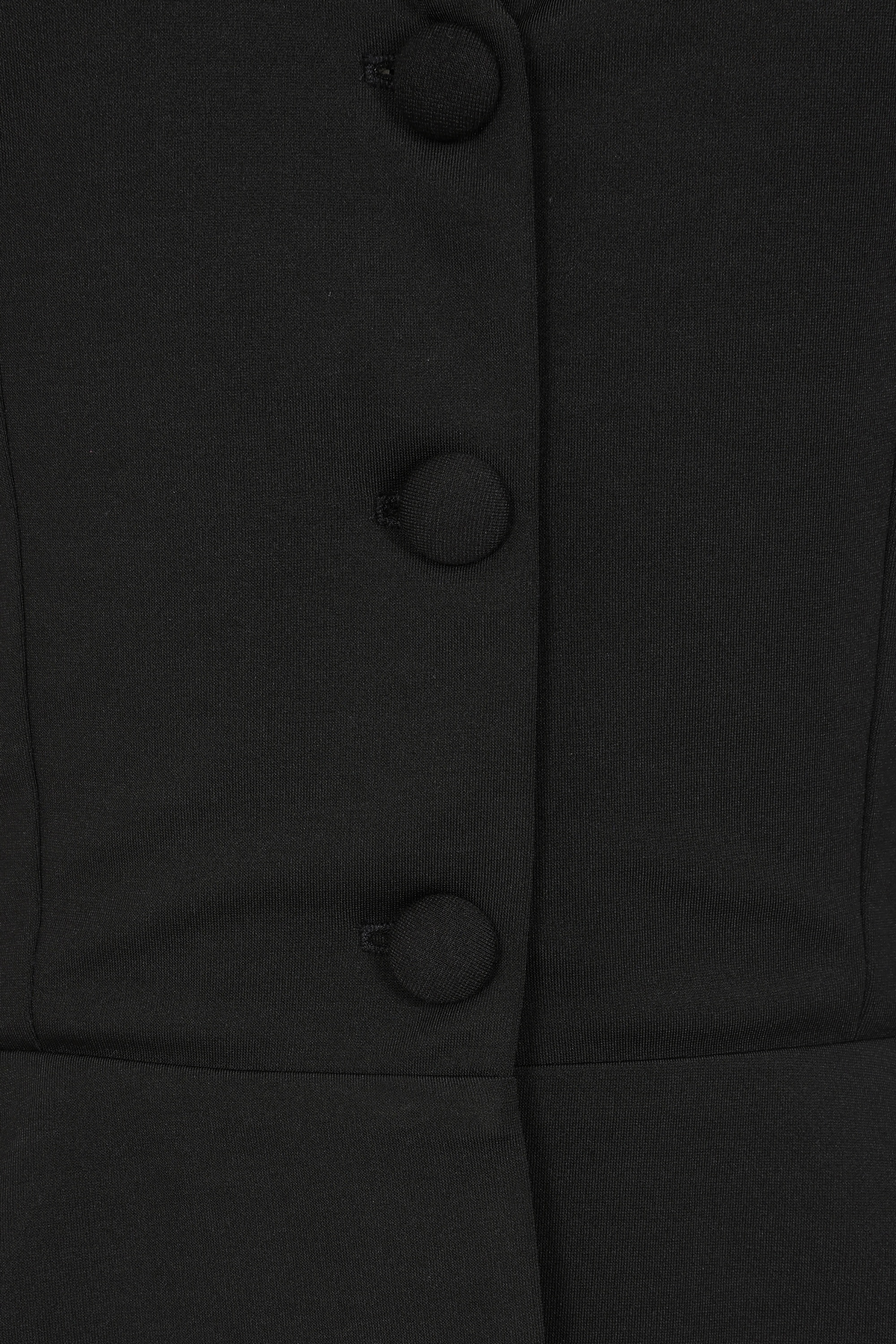 Glamour Bunny Business Babe - Starlet Travel blazer top in zwart 3