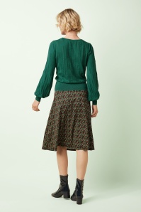 King Louie - Bell club top in botanisch groen 4