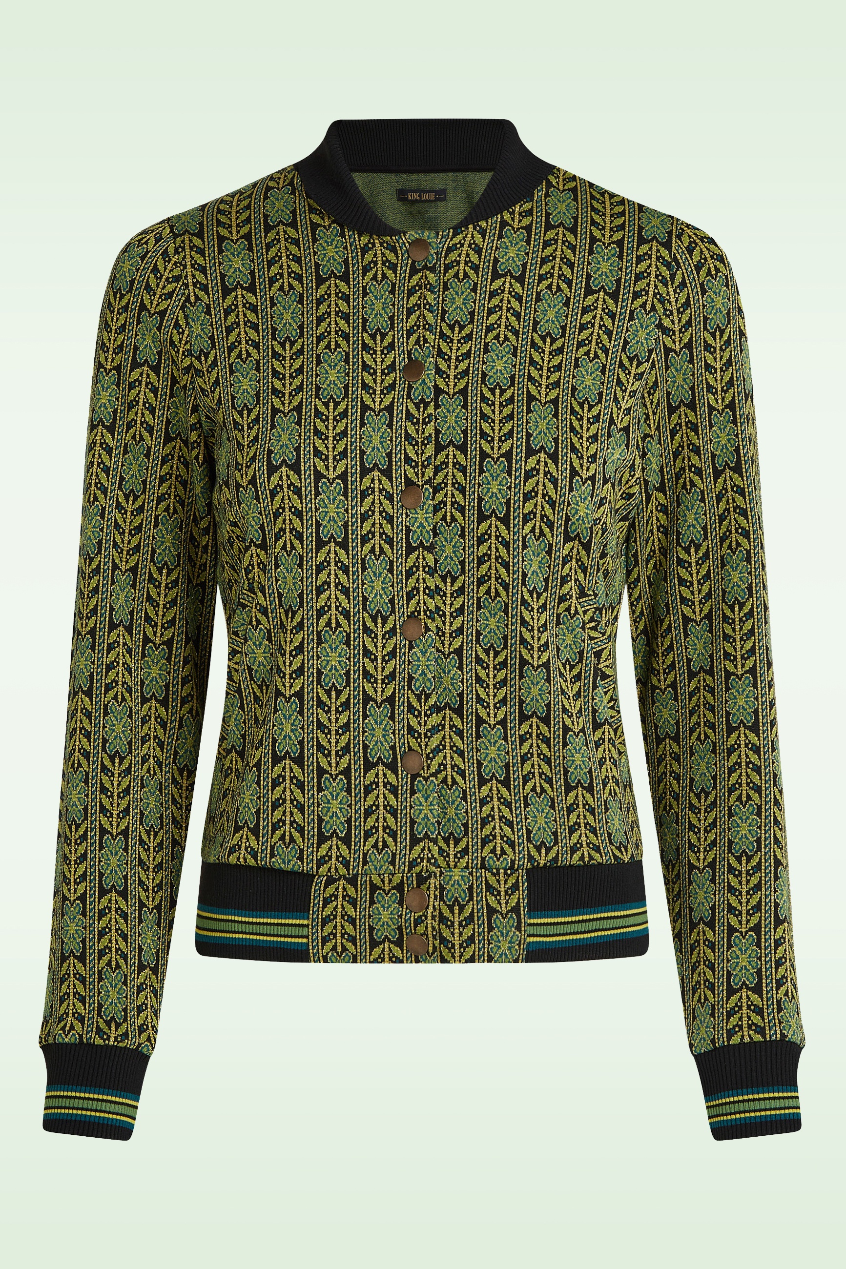 King Louie - Cleo Dumas Jacket in Spruced Green 2