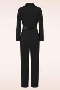 Glamour Bunny Business Babe - Diadora Travel jumpsuit in zwart 3