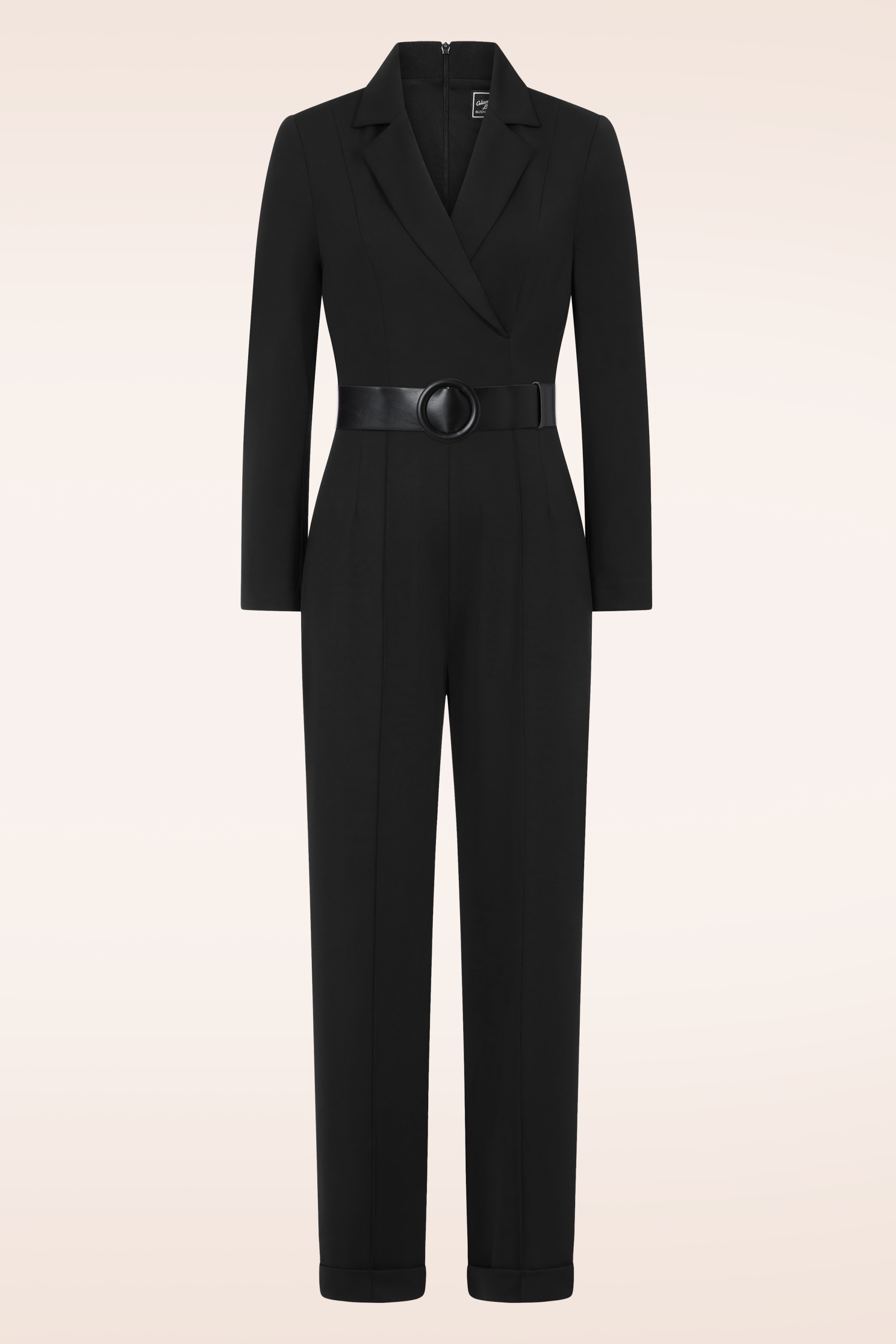 Glamour Bunny Business Babe - Diadora Travel jumpsuit in zwart 2