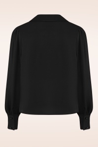 Banned Retro - Bethany blouse in zwart 3