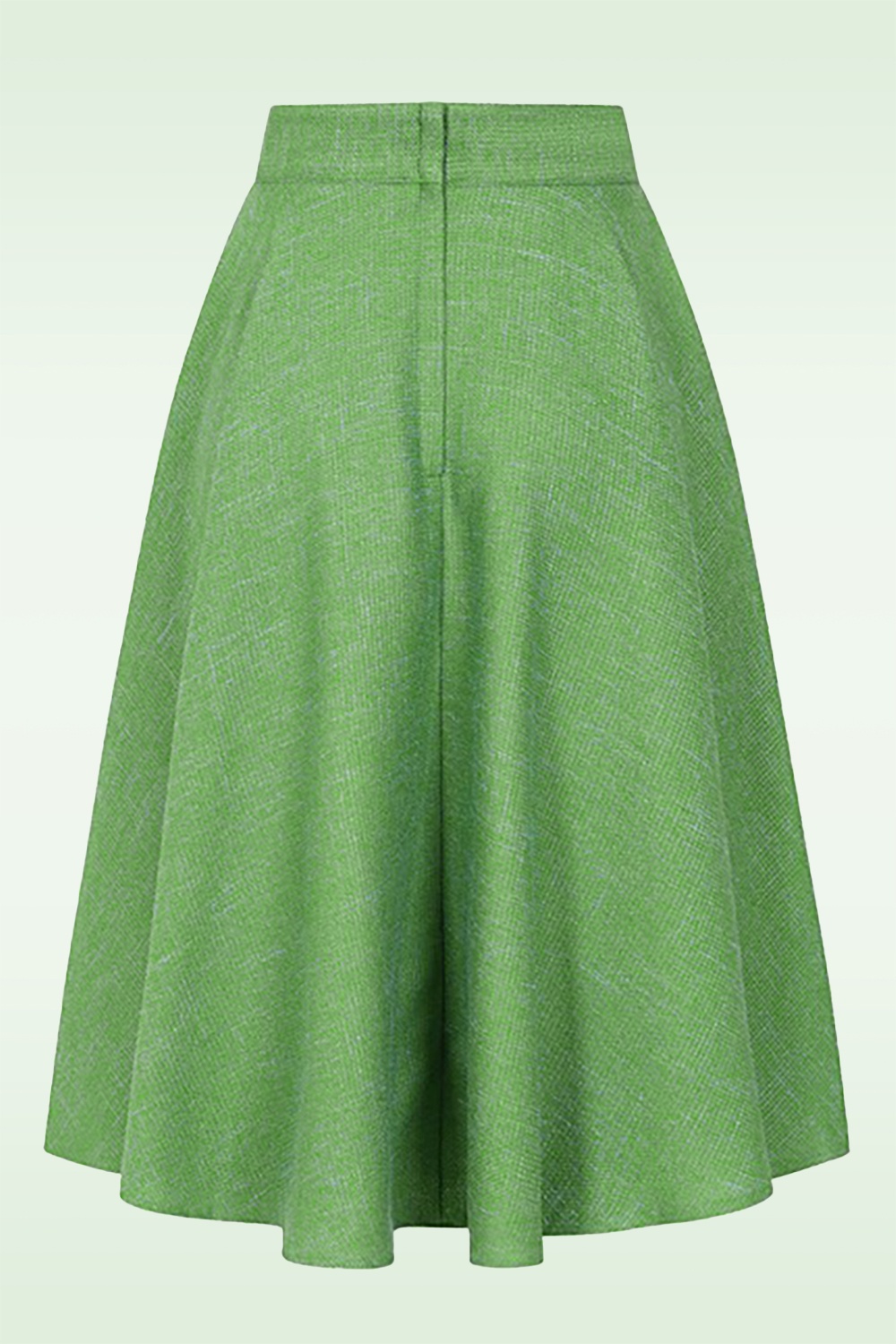 Banned Retro - Amelia swing rok in groen 3