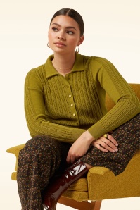 King Louie - Sofie Carmi vest in currygeel 