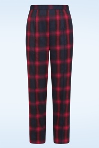 Banned Retro - Trixy broek in rood