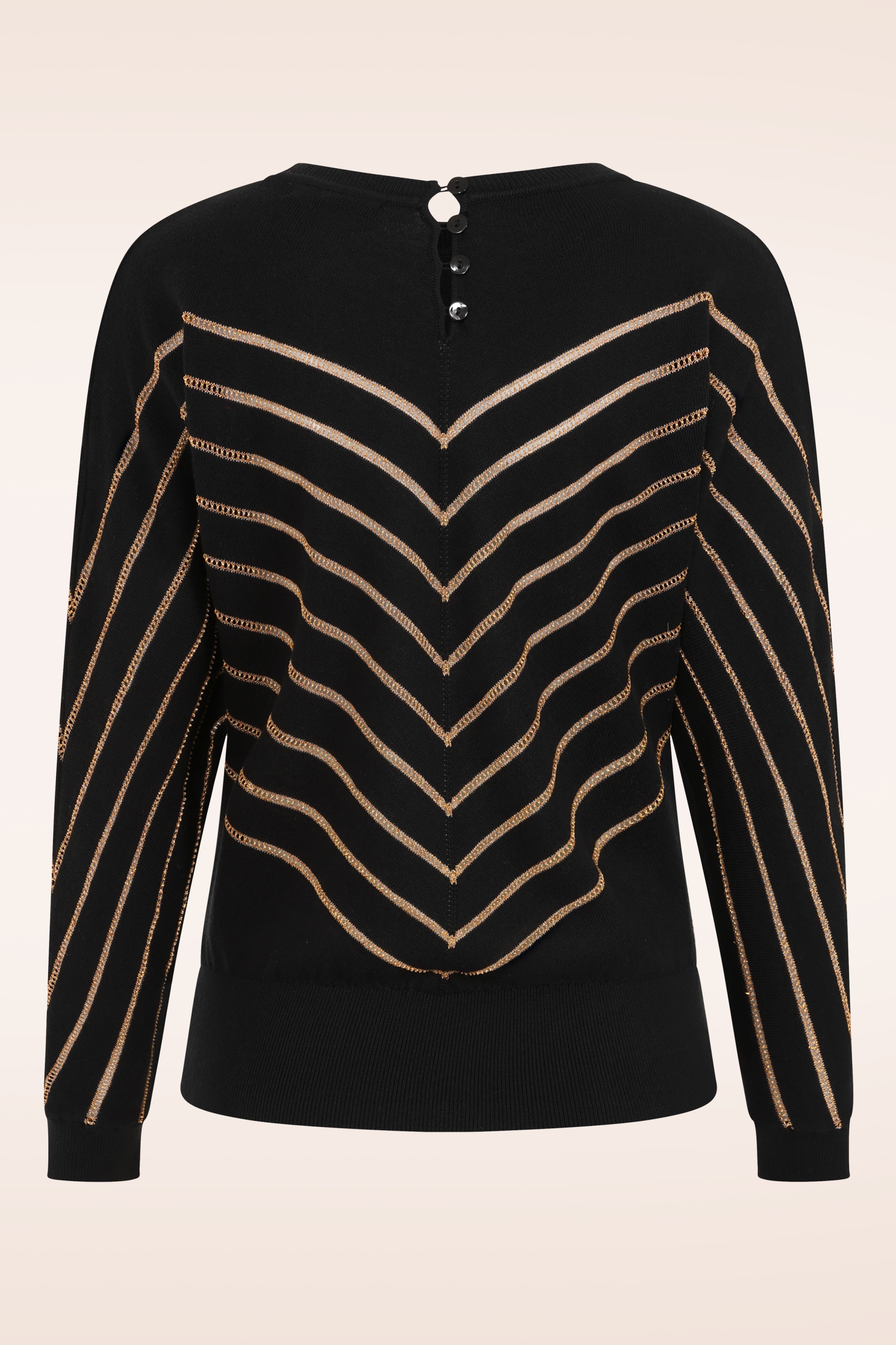 King Louie - Joy Plume top in zwart 5