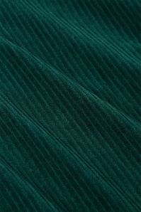 King Louie - Anja Rina rib jurk in libel groen 5