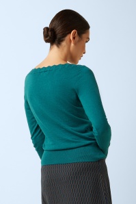 King Louie - Audrey Cocoon top in spruced groen 3