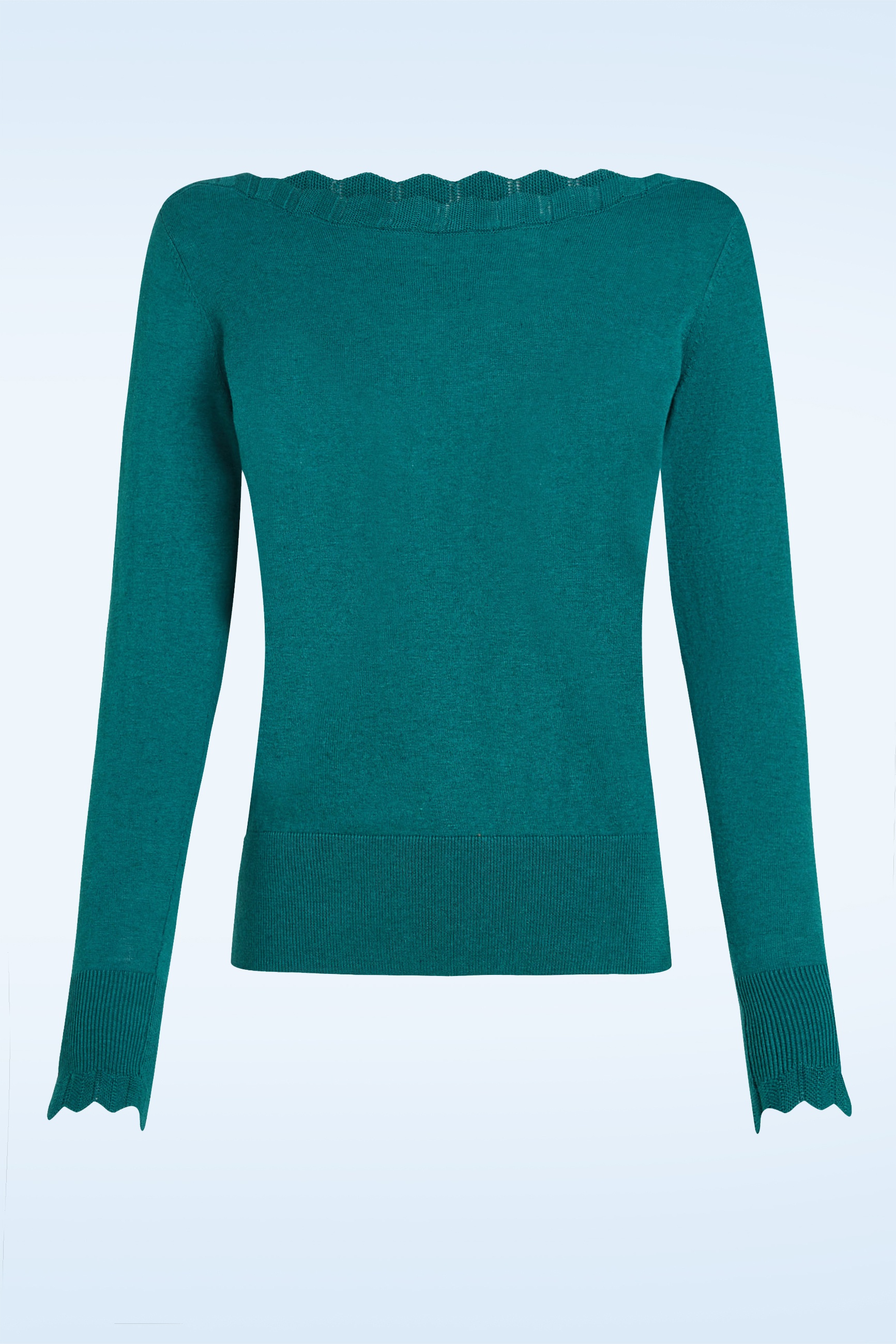 King Louie - Audrey Cocoon top in spruced groen 2