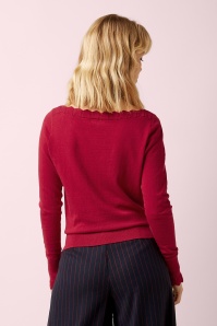 King Louie - Audrey Cocoon top in icon rood 2
