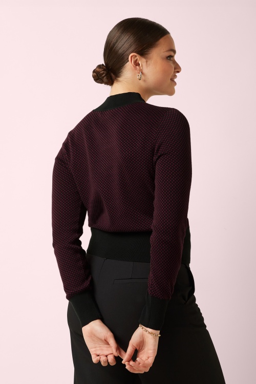 King Louie - Nilde Avery top in cabernet rood 2