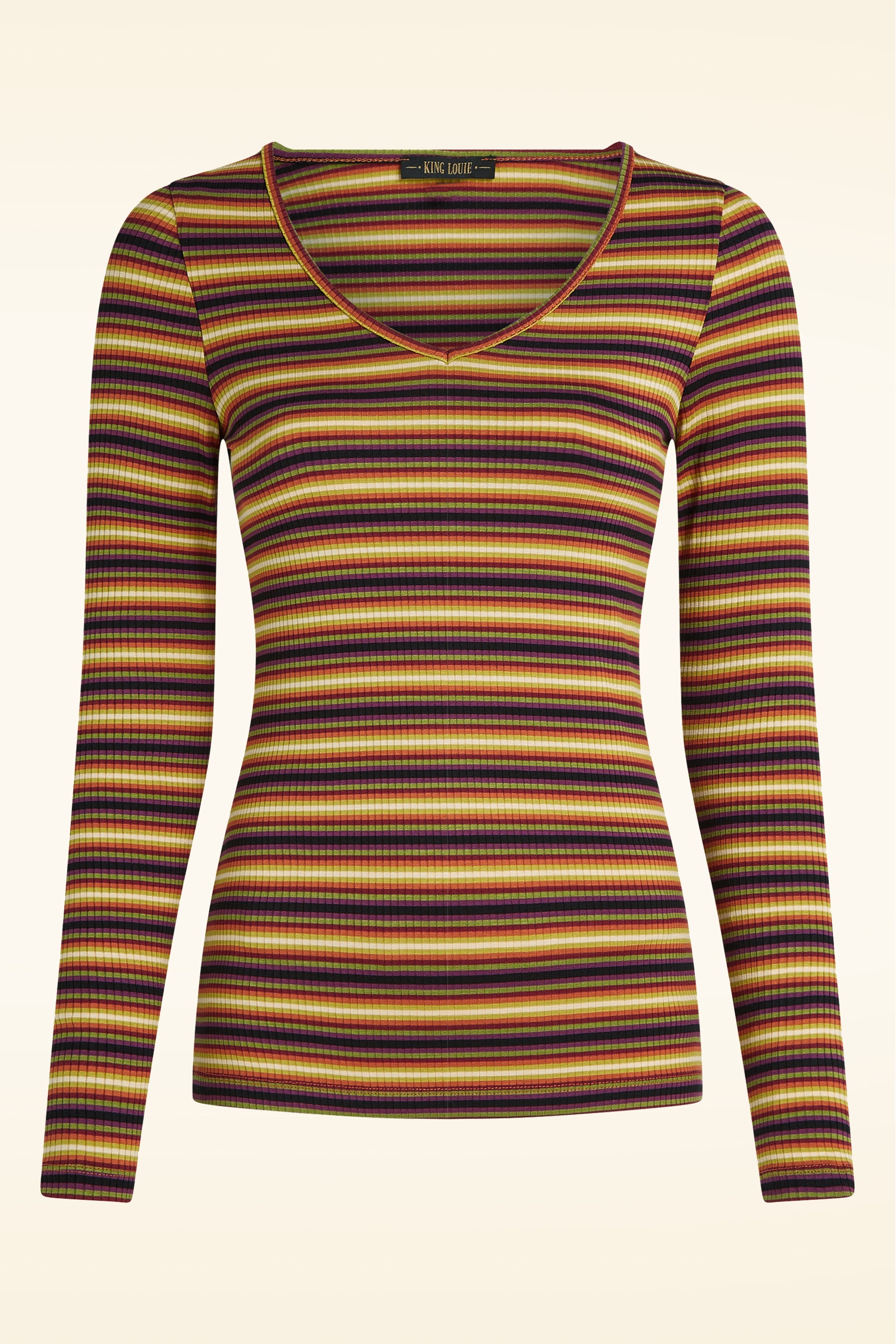 King Louie - Carice Eira Stripe v top in multi 2