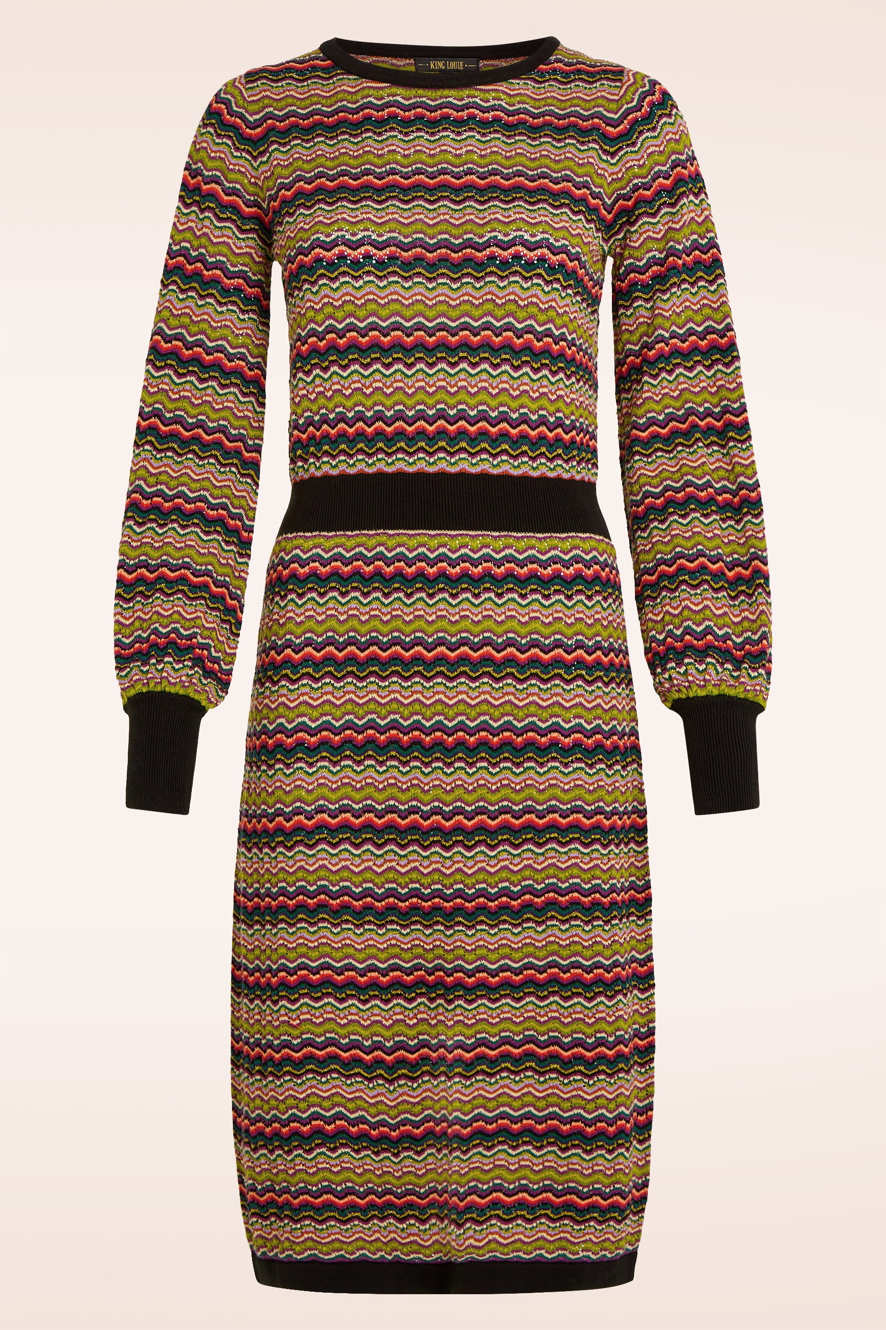 King Louie - Bell Meisel jurk in multi 2