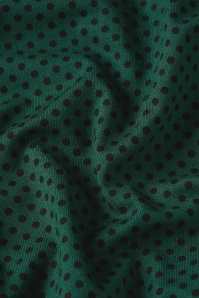 King Louie - Lola Piper jurk in botanisch groen 3