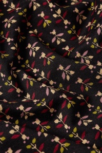 King Louie - Emmy Jangle jurk in zwart en multi 3