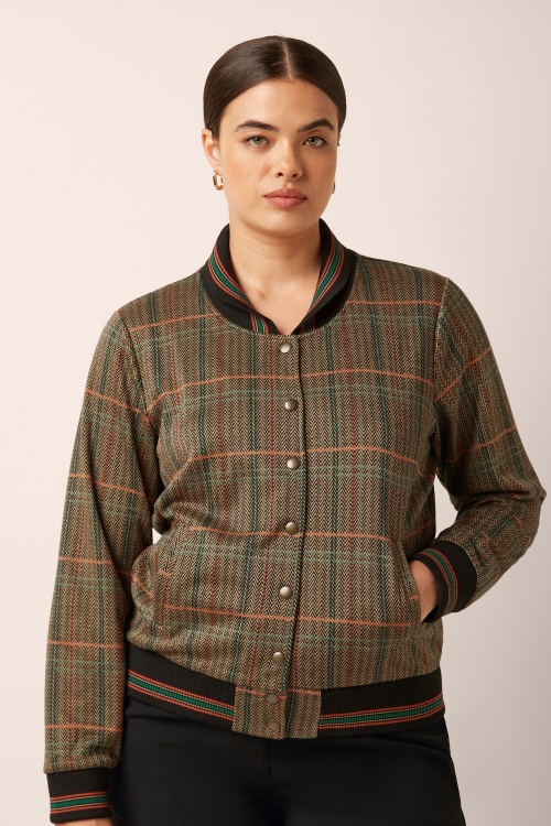 King Louie - Cleo Luton jacket in zwart en multi