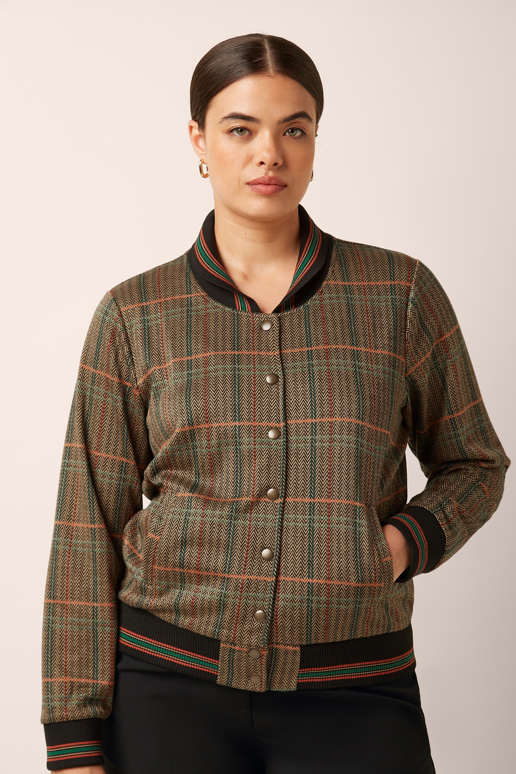 King Louie - Cleo Luton jacket in zwart en multi