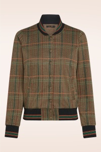 King Louie - Cleo Luton jacket in zwart en multi 2